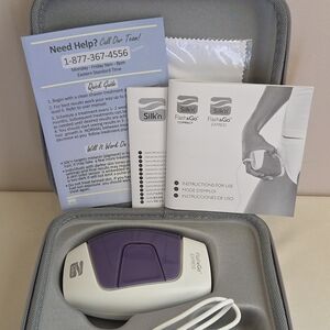 Silk'n Flash&Go Hair Removal Device - Purple and White